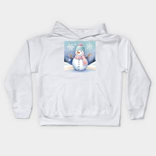 snowman Kids Hoodie